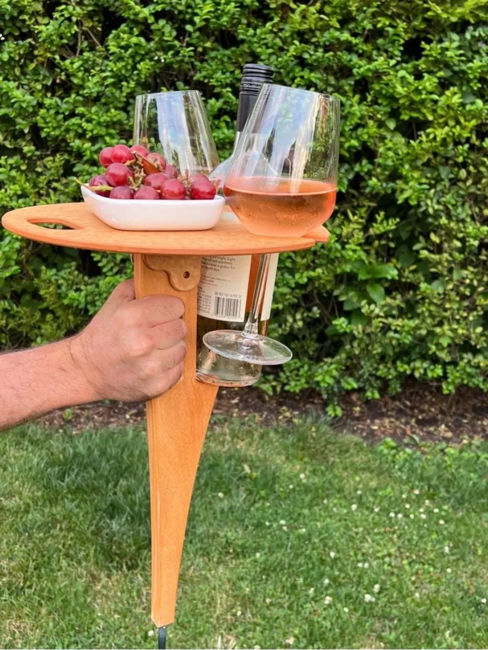NIB Faircraft Collapsible Outdoor Wine Table